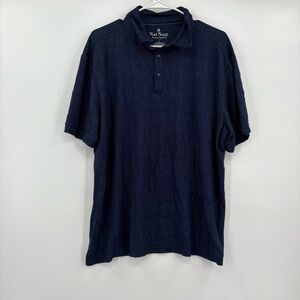 Nat nast blue polo shirt large‎